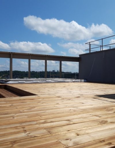 Terrasse accessible bois sur plots 2